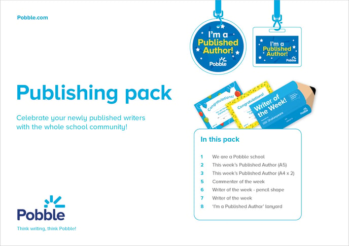 Pobble publishing pack cover