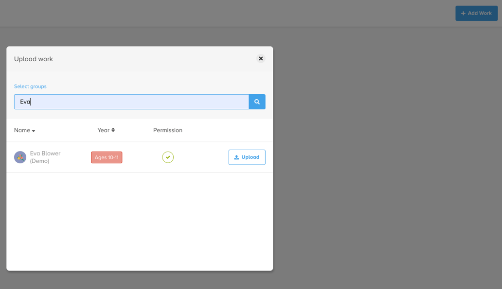 How do I upload and publish work on Pobble?